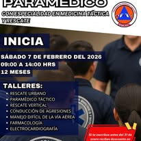 Convocatoria Paramédico 2026